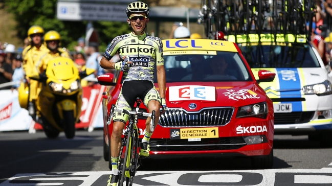 Rafal Majka se impuso en solitario en la etapa 11 del Tour