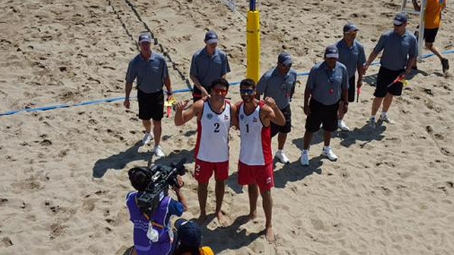 Los Grimalt sumaron su segunda victoria en el voleibol playa de Toronto