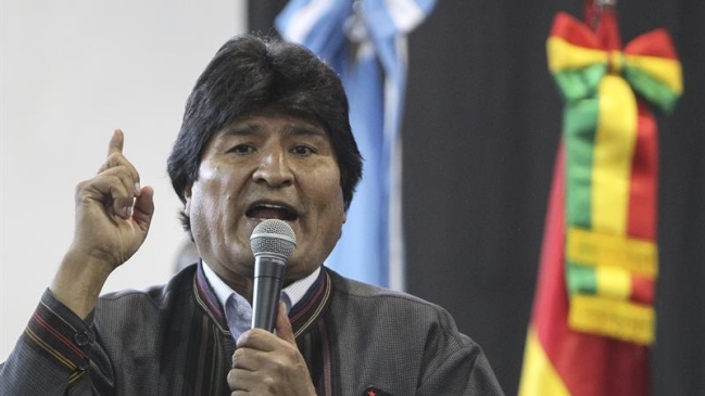 Evo Morales pidió 