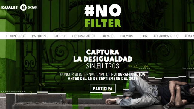 Oxfam lanzó concurso de fotografía para retratar desigualdad