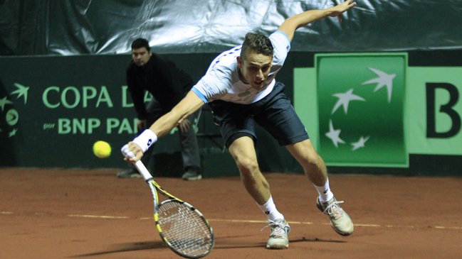 Juan Carlos Sáez dio el primer punto a Chile ante México tras doblegar a Lucas Gómez