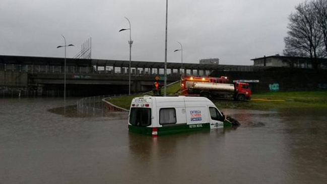 Sistema frontal en zona sur dejó 12 damnificados, 565 aislados y dos extraviados
