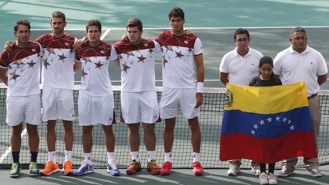 Venezuela venció a El Salvador y será rival de Chile en Copa Davis
