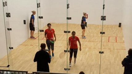 Angela Grisar y Carla Muñoz cayeron en cuartos de final de dobles en Toronto