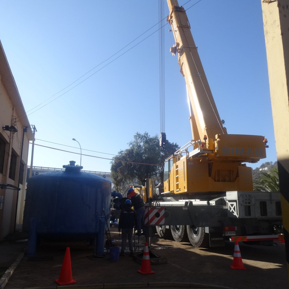 Ovalle: Sanitaria instala filtros provisorios para reducir turbiedad