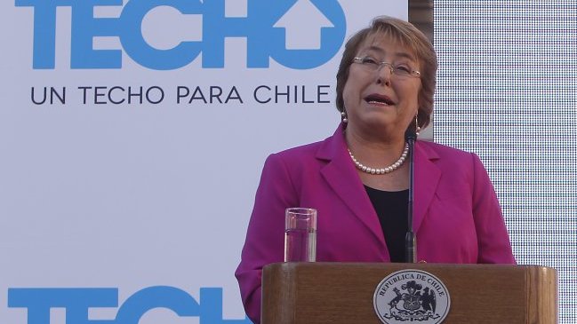 Bachelet condenó 