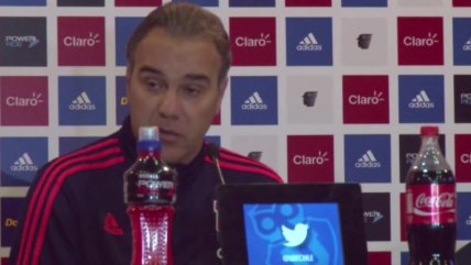 Martín Lasarte: El Estadio Nacional se acomoda a U. de Chile