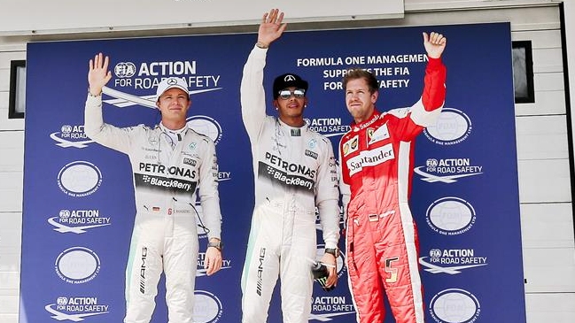 La grilla de largada del Gran Premio de Hungría