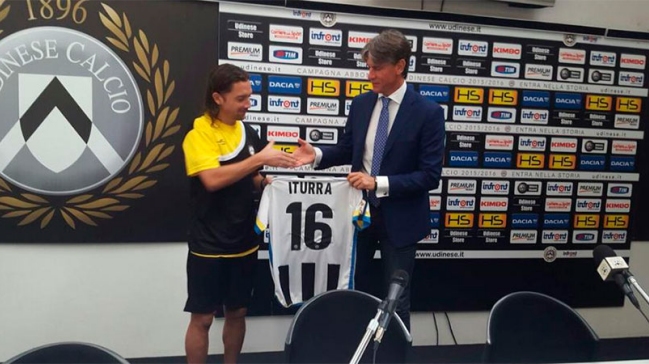 Manuel Iturra: Llegar a Udinese es un reto