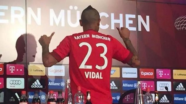 El arribo de Arturo Vidal a Bayern Munich