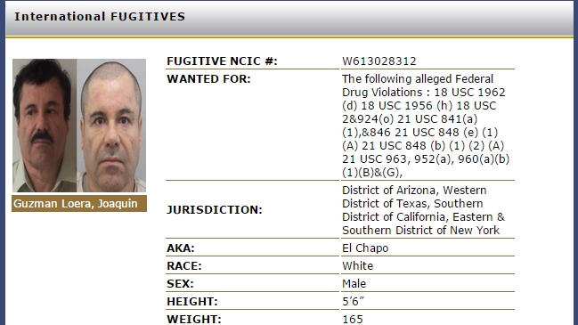 Estados Unidos incluyó a 