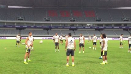 Cristiano Ronaldo deslumbró con pase de lujo en práctica de Real Madrid