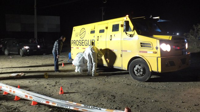 Vigilante de camión de valores asaltado ha tenido una 