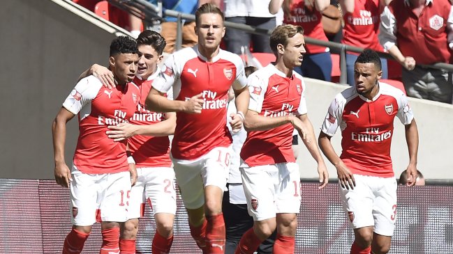 Arsenal se coronó en la Community Shield tras vencer a Chelsea en Wembley