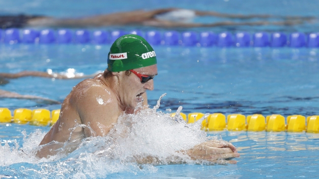 Cameron van der Burgh batió el récord mundial de 50 metros pecho