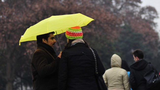 Alerta temprana preventiva para la Región Metropolitana por sistema frontal