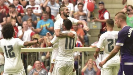 Los goles de la victoria de Real Madrid en la Copa Audi