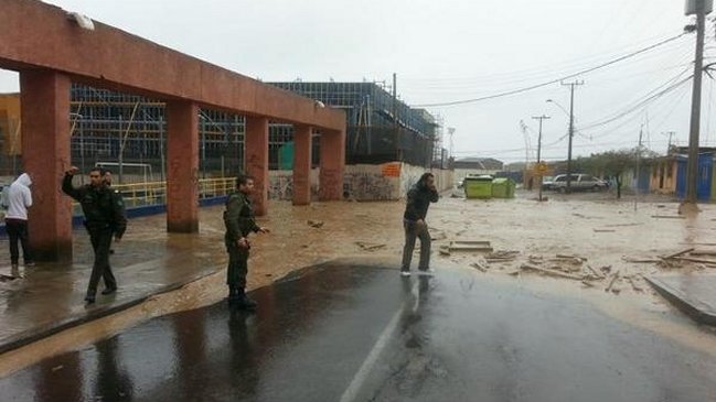 Sistema frontal afecta a la zona central
