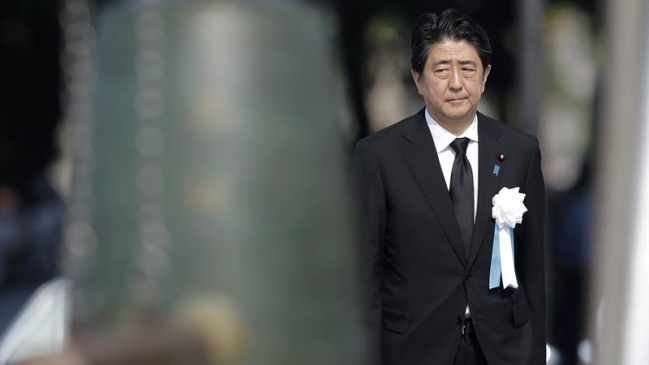 A 70 años de Hiroshima, primer ministro japonés instó a terminar con armas nucleares