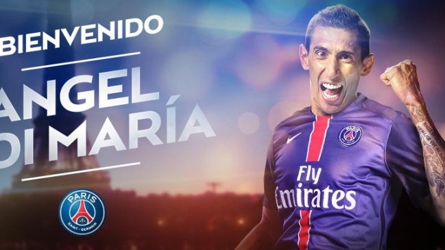 Paris Saint-Germain oficializó el fichaje de Angel Di María