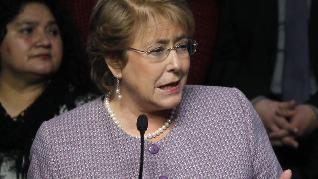 Presidenta Bachelet por sistema frontal en zona centro sur: Las ciudades resistieron bien