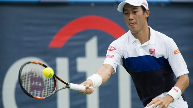 Kei Nishikori clasificó a semifinales en el ATP de Washington