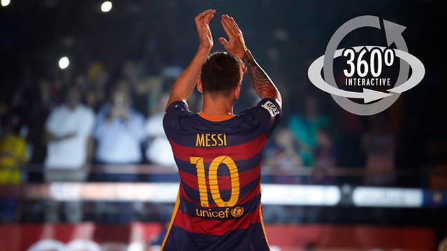 Video de FC Barcelona muestra presentación del plantel en 360°