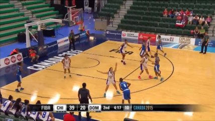   El triunfo de Chile sobre República Dominicana en el Preolímpico de Edmonton 