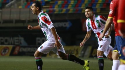 César Cortés anotó el segundo tanto para Palestino