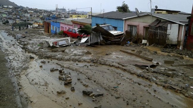 Gobierno confirmó seis muertos por sistema frontal
