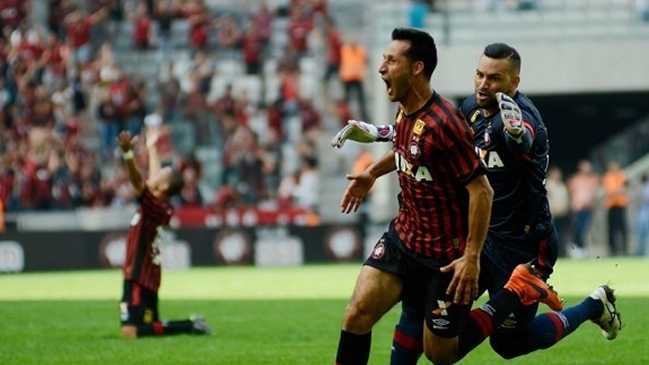 Christian Vilches le dio agónico empate a Atlético Paranaense ante Sport Recife por el Brasileirao