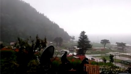  Juan Fernández tuvo vientos de 150 km/h  