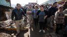 Michelle Bachelet recorrió Tocopilla para evaluar daños por aluvión