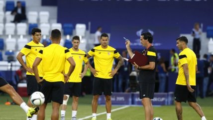   Sevilla entrenó en Georgia con miras a la Supercopa de Europa ante FC Barcelona 
