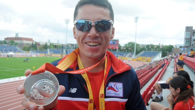 Medalla de plata de Cristián Valenzuela fue confirmada en los Parapanamericanos