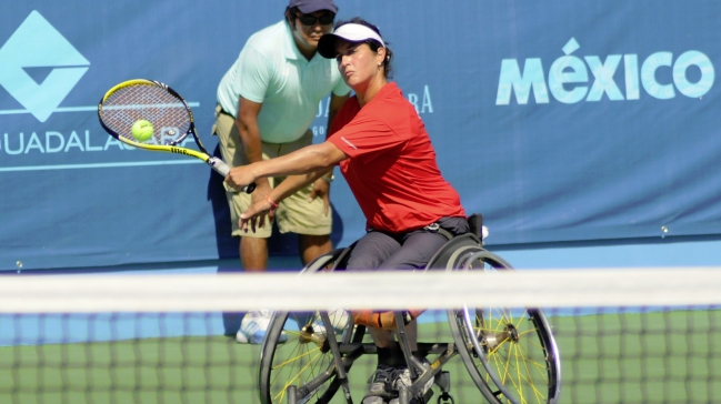 Francisca Mardones perdió en semifinales del tenis Parapanamericanos