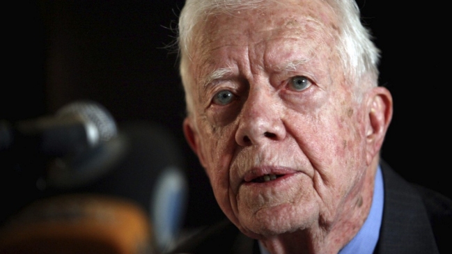 El ex presidente estadounidense Jimmy Carter tiene cáncer