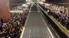Un joven fue multado por fotografiar la congestión en el Metro