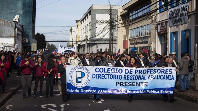 Municipalidad de Temuco concretó descuentos a profesores que estuvieron en paro