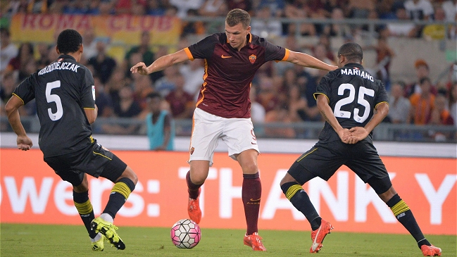 AS Roma se quedó con el triunfo una 