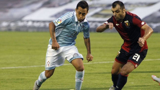 Celta de Vigo goleó a Genoa con conquista de Pedro Pablo Hernández