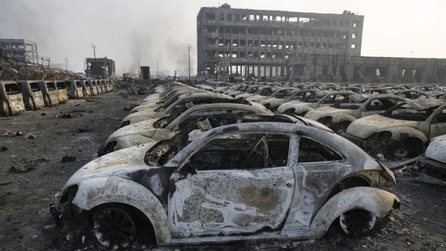China investigará negligencia tras cadena de explosiones en Tianjin