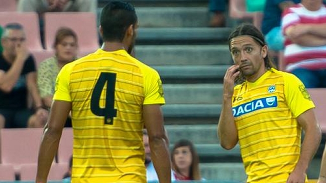 Manuel Iturra vio acción en triunfo de Udinese por Copa Italia