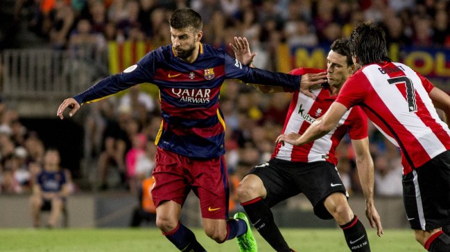 Gerard Piqué y su expulsión: 