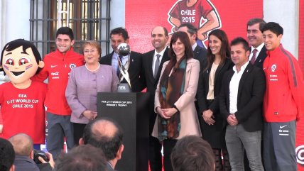   Arrancó el Tour del trofeo del Mundial sub 17 Chile 2015 
