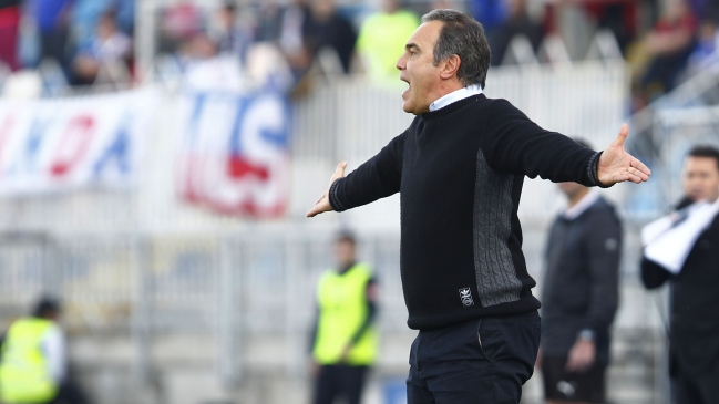 Martín Lasarte: En la U uno no se puede ir contento con empatar