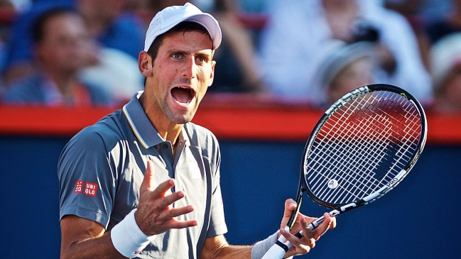 Djokovic tuvo sólido avance a octavos de final del Masters 1.000 de Cincinnati