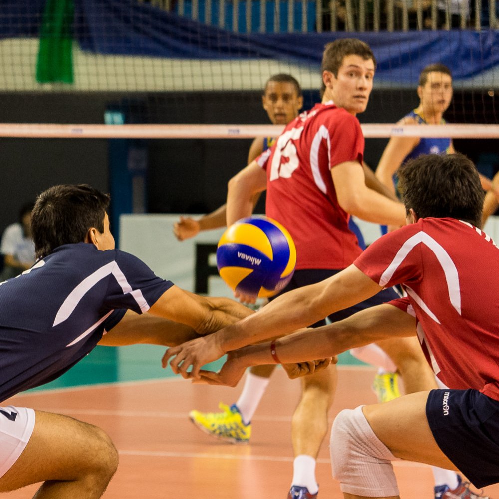 Chile cayó sin apelación ante Brasil en los octavos de final del Mundial de Voleibol sub 19