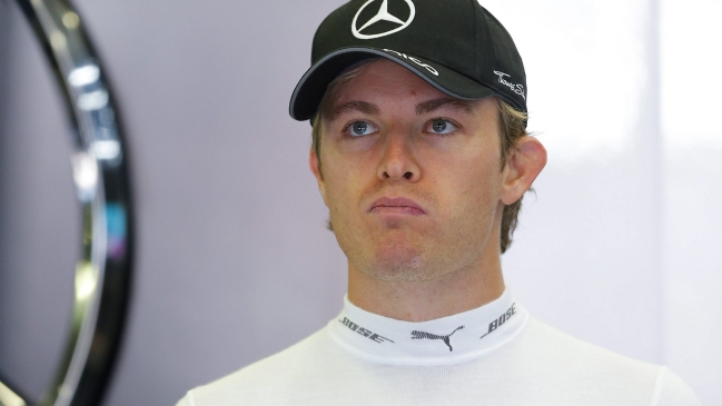 Rosberg de nuevo fue el más rápido en Bélgica en una accidentada segunda sesión