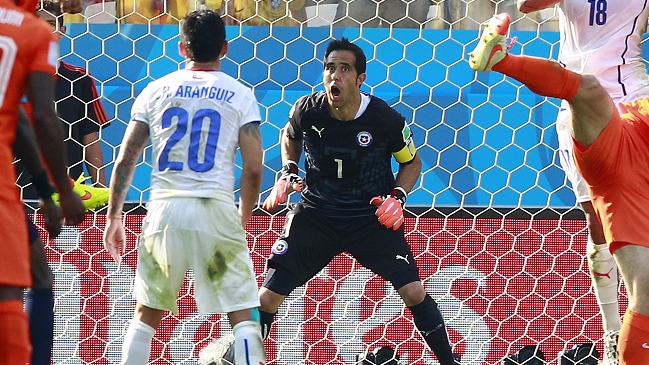 Claudio Bravo: Mucho ánimo Charles Aránguiz, muy pronto estarás de regreso